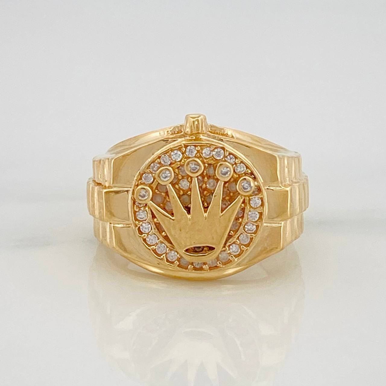 Crown Ring 7.5 g / T7 Yellow Gold 18K