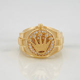 Crown Ring 7.5 g / T7 Yellow Gold 18K