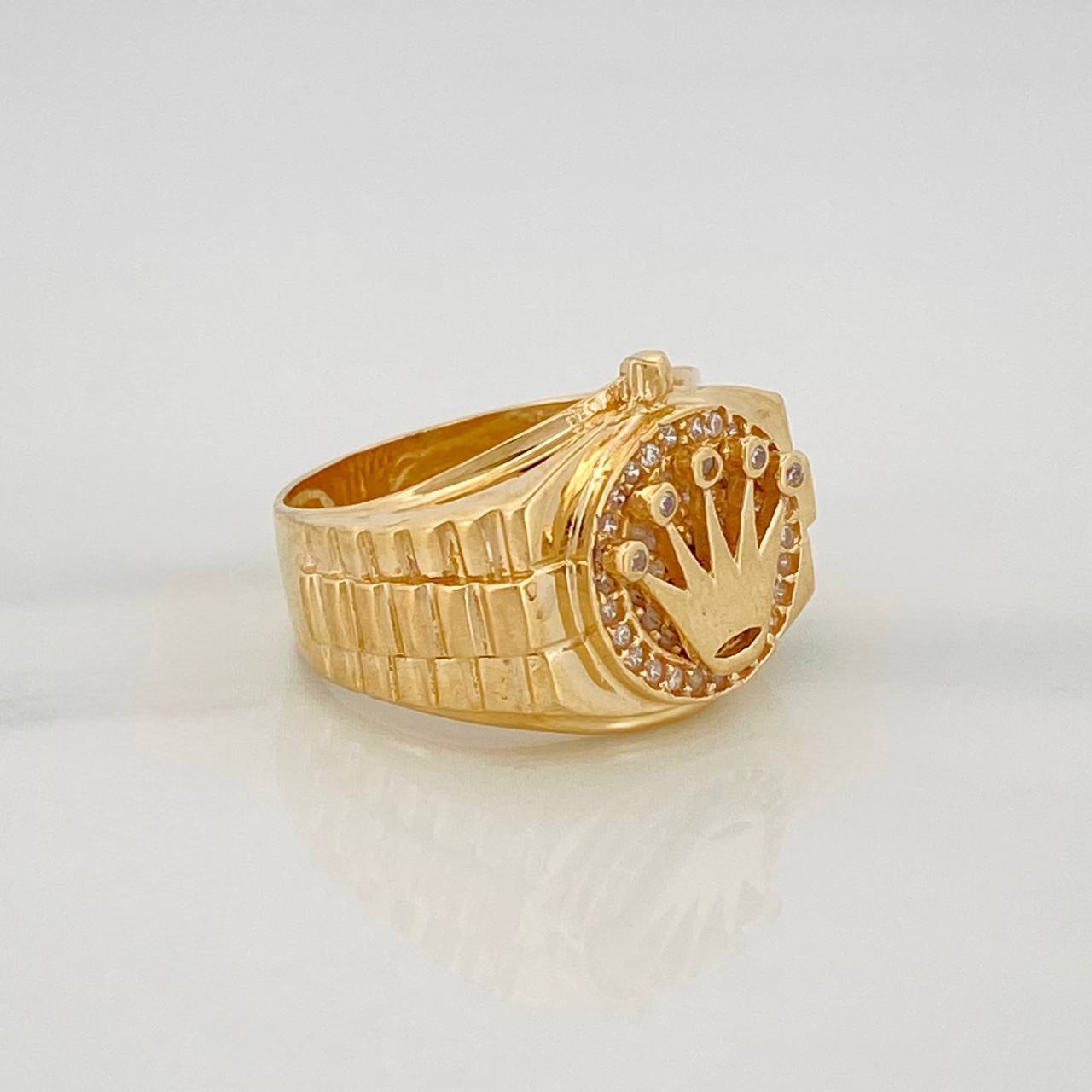 Crown Ring 7.5 g / T7 Yellow Gold 18K