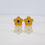 Topos Flor 0.65 g / in / 7.4 mm Oro Rosa 18K