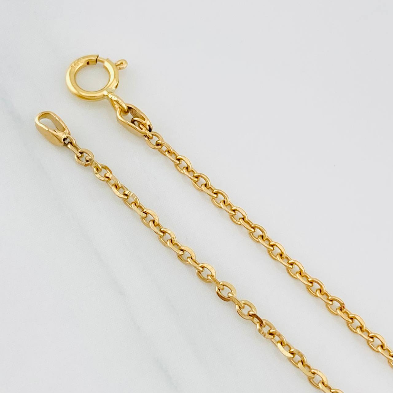Pulso Aro Seguido Circulos 2.85g / 7 in / 1.52mm Oro Amarillo 18K