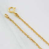 Pulso Aro Seguido Circulos 2.85g / 7 in / 1.52mm Oro Amarillo 18K