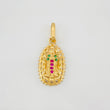Dije Virgen de Guadalupe 1.55g / 1 in Oro Amarillo 18K