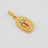 Dije Virgen de Guadalupe 1.55g / 1 in Oro Amarillo 18K