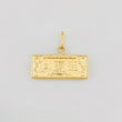 Pendant One Dollar 0.65g / 3/4 in Yellow Gold 18K