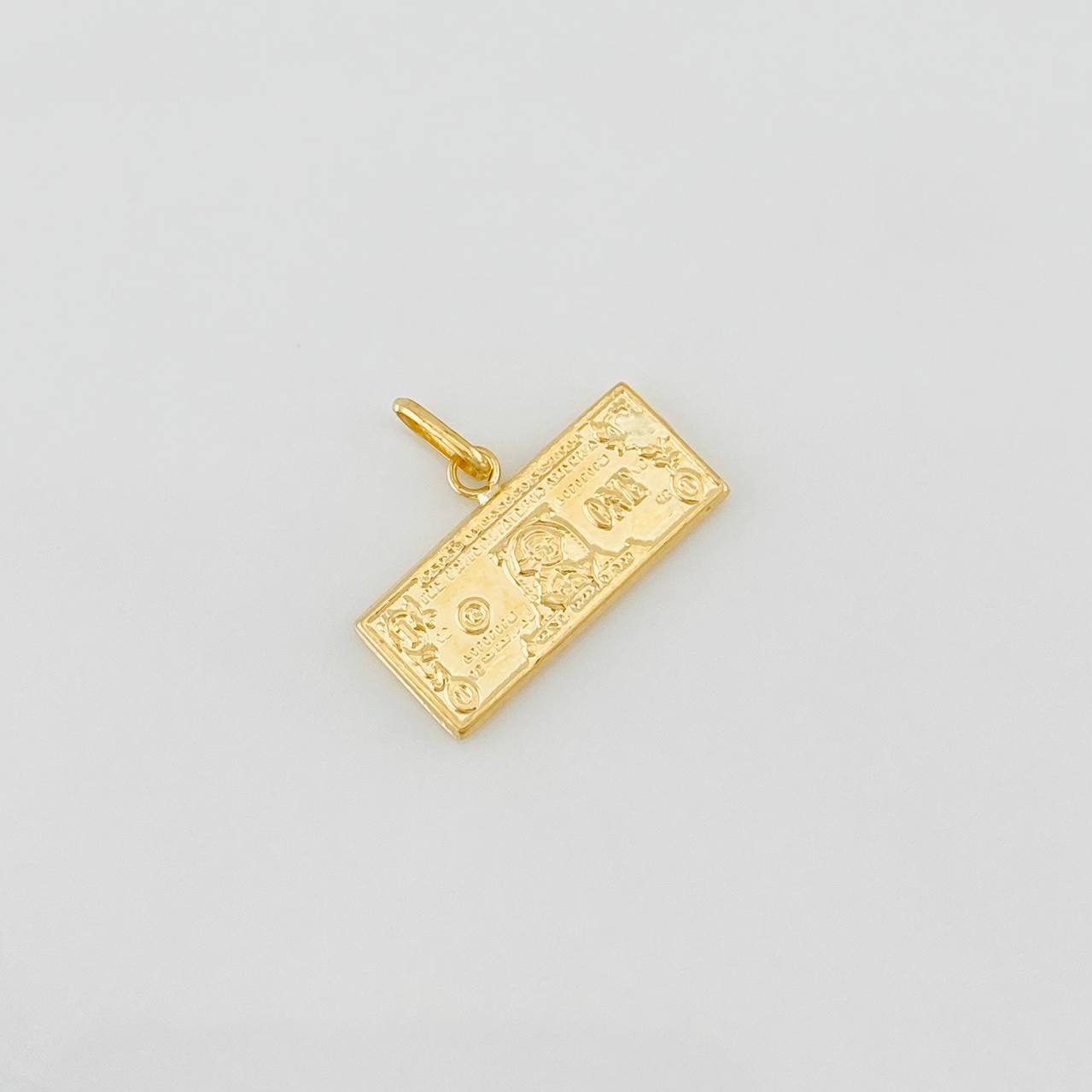 Pendant One Dollar 0.65g / 3/4 in Yellow Gold 18K