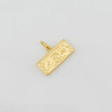 Pendant One Dollar 0.75g / 3/4 in Yellow Gold 18K