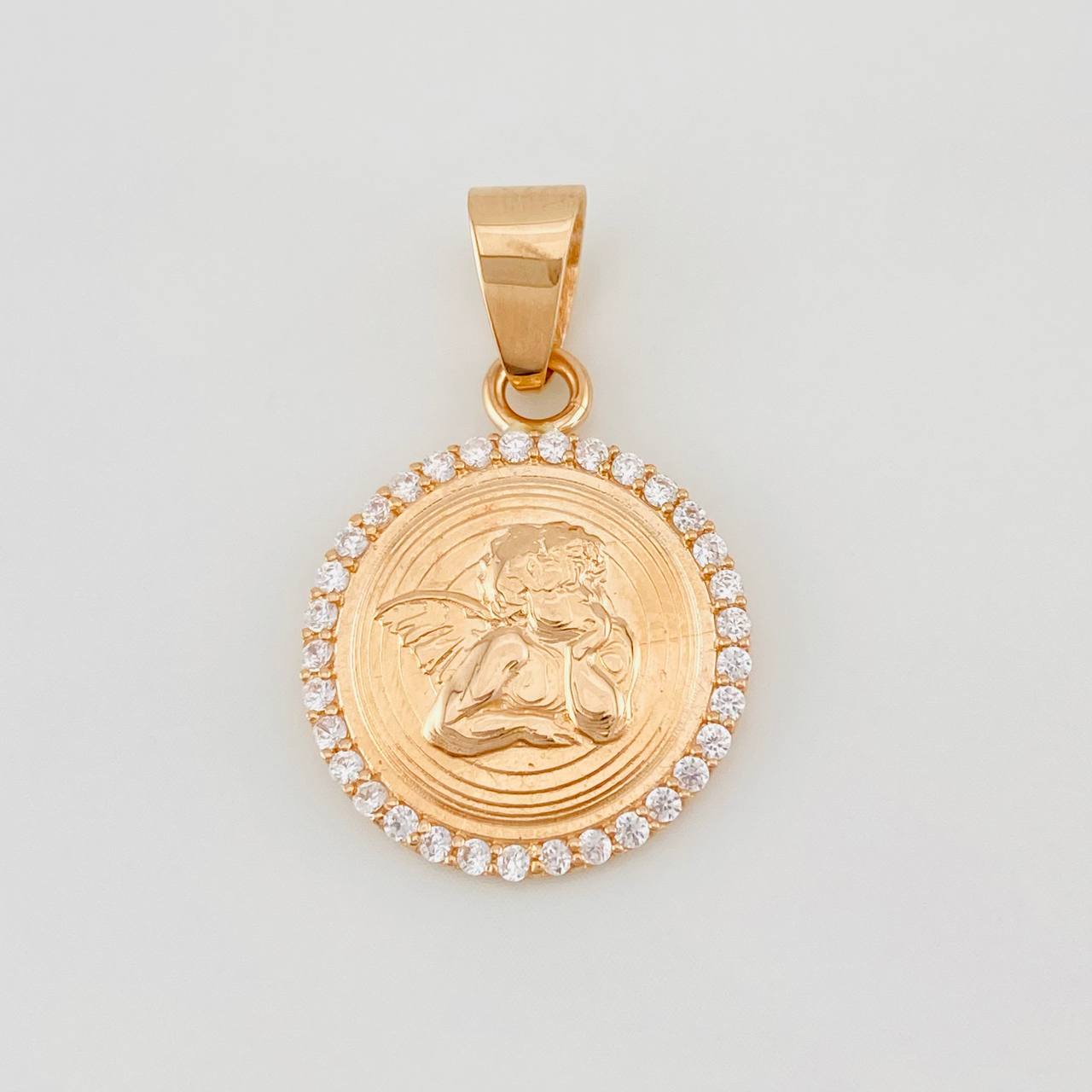 Dije Angel 3.65g / 1 in Oro Rosa 18K