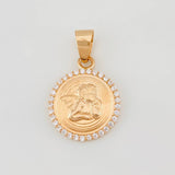 Dije Angel 3.65g / 1 in Oro Rosa 18K