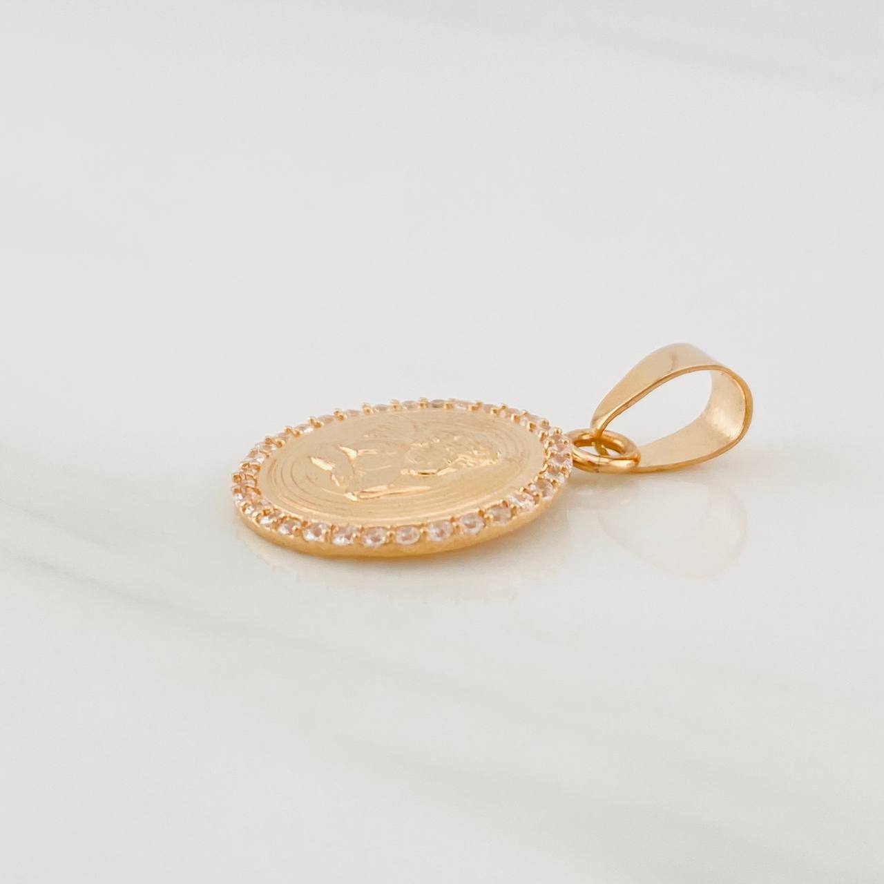 Dije Angel 3.65g / 1 in Oro Rosa 18K