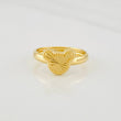 Diamond Cut Mouse Ring 1g / T5 1/4 Yellow Gold 18K