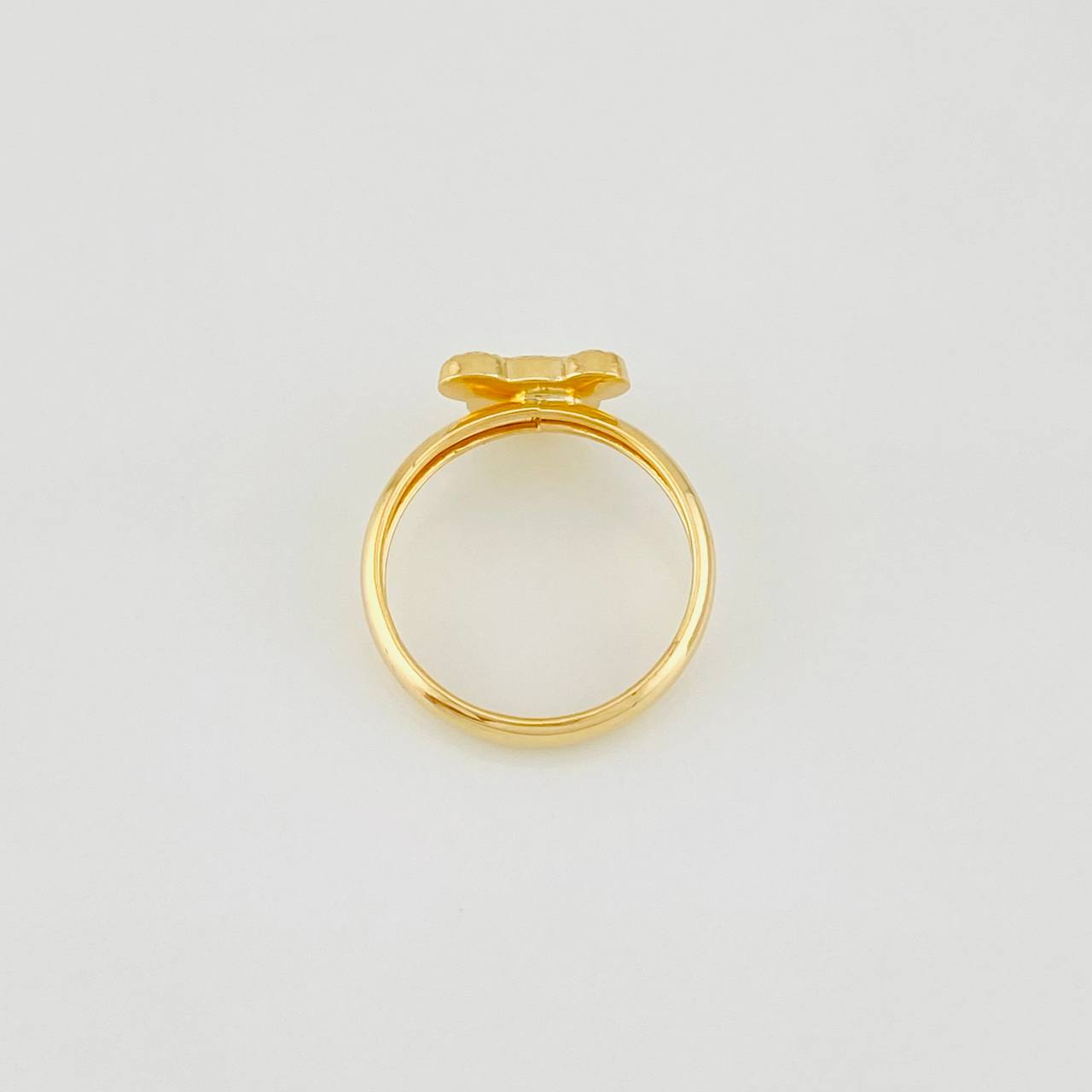 Diamond Cut Mouse Ring 1g / T5 1/4 Yellow Gold 18K