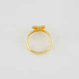 Diamond Cut Mouse Ring 1g / T5 1/4 Yellow Gold 18K
