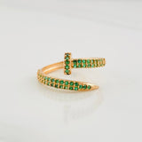 Anillo Clavo 2.2g / T6 1/4 Oro Rosa 18K