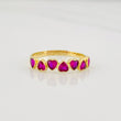 Hearts Ring 1.75g / T7 Yellow Gold 18K