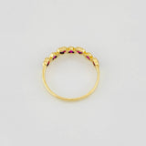 Hearts Ring 1.75g / T7 Yellow Gold 18K