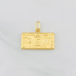Pendant One Dollar 0.95g / 3/4 in Yellow Gold 18K