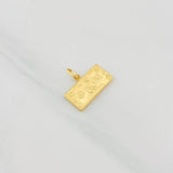 Pendant One Dollar 0.95g / 3/4 in Yellow Gold 18K