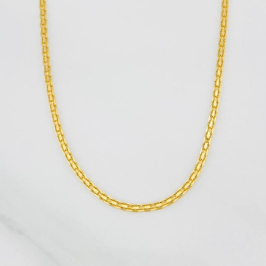 Cadena China 2.95g / 18 in / 1.65mm Oro Amarillo 18K