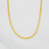 Bismark Chain 2.95g / 18 in / 1.65mm Yellow Gold 18K