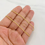 Bismark Chain 2.95g / 18 in / 1.65mm Yellow Gold 18K