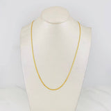 Bismark Chain 2.95g / 18 in / 1.65mm Yellow Gold 18K