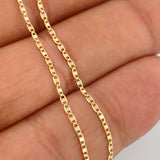 Cadena Escalera 1.45gr / 18 in / 1.3mm Tres Oros +3 18K %