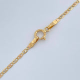 Cadena Escalera 1.45gr / 18 in / 1.3mm Tres Oros +3 18K %