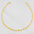 Tobillera GC 2.35g / 9 3/4 in / 3.43mm Oro Amarillo 18K