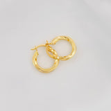 Candongas Mary 1.2g / 1/2 in Oro Amarillo 18K