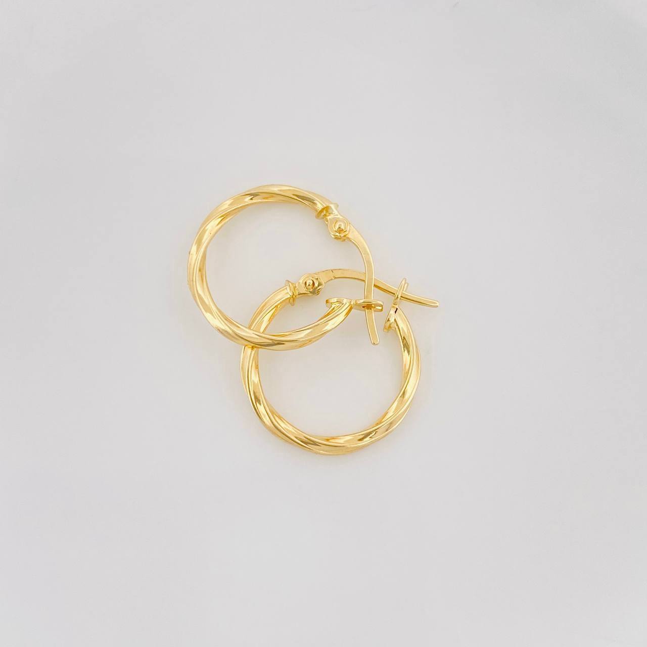 Candongas Mary 1g / 3/4 in Oro Amarillo 18K