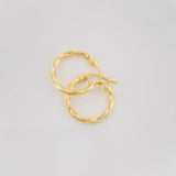 Candongas Mary 1g / 3/4 in Oro Amarillo 18K