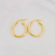 Candongas Rox 1.25g / 3/4 in Oro Amarillo 18K