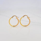 Candongas Lady 1.55g / 3/4 in Tres Oros 18K