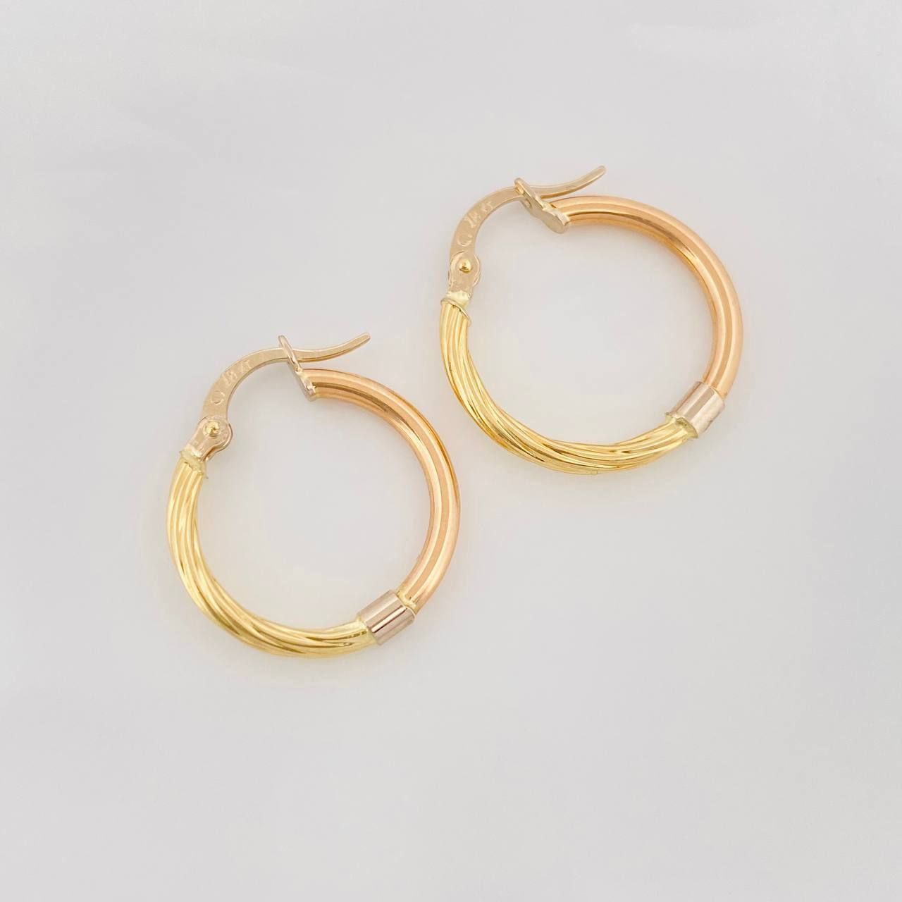 Candongas Lady 1.55g / 3/4 in Tres Oros 18K