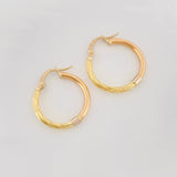 Candongas Lady 1.55g / 3/4 in Tres Oros 18K