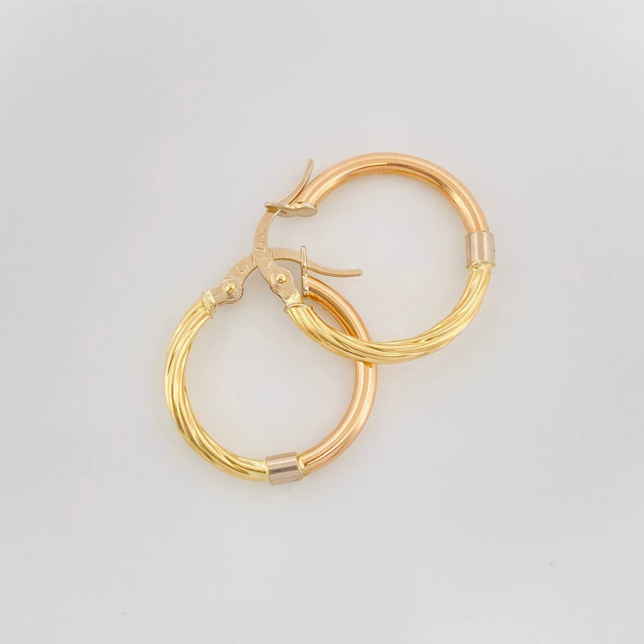 Candongas Lady 1.55g / 3/4 in Tres Oros 18K