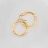 Candongas Lady 1.55g / 3/4 in Tres Oros 18K