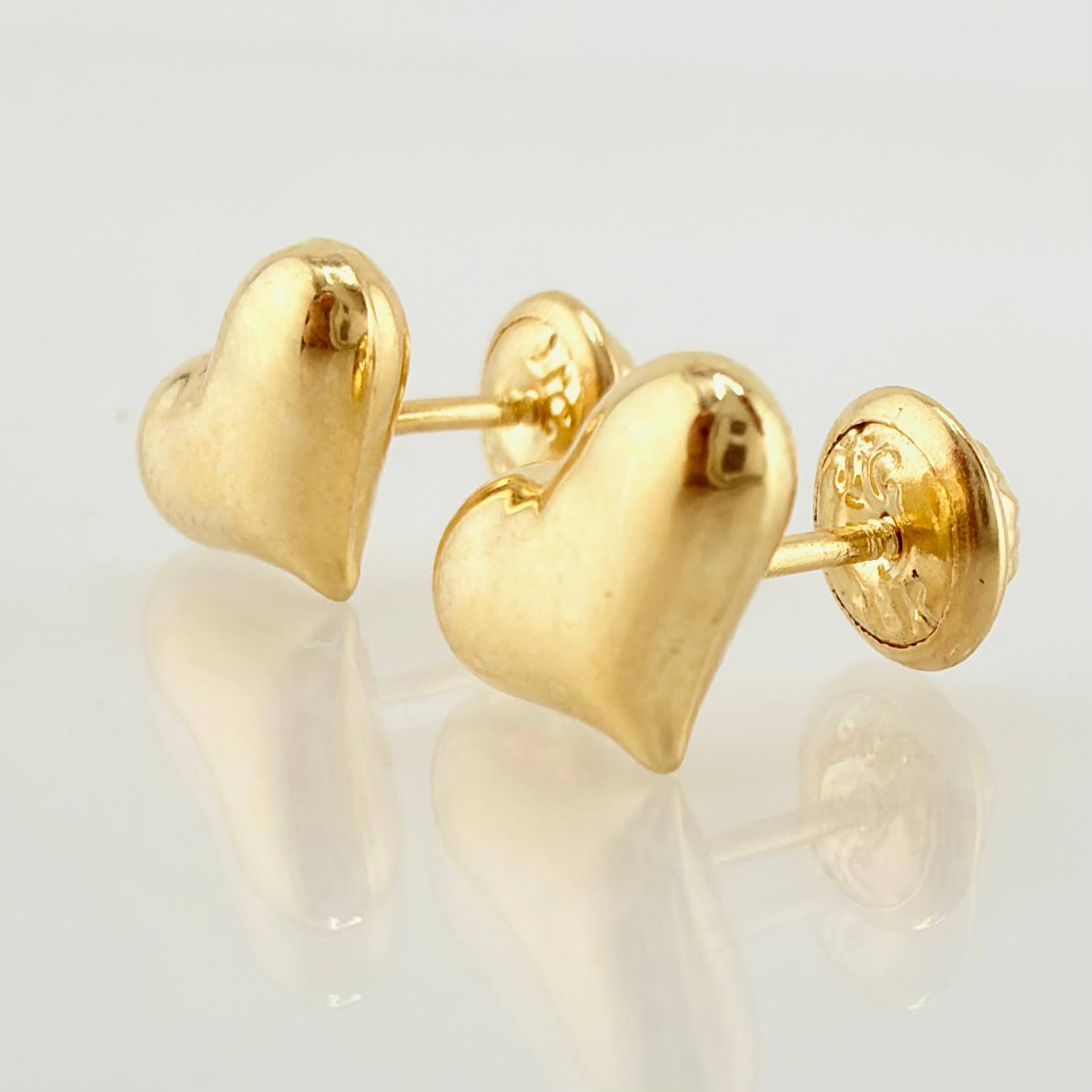Topos Corazon 0.7gr / 6.5mm Oro Amarillo 18K ©