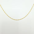 Figaro Chain 1.75 g / 23 3/4 in / 1.4 mm 18K Yellow Gold