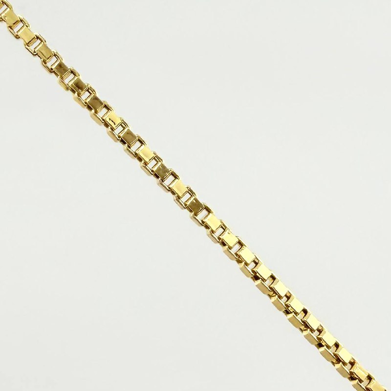 Cadena Veneciana 3.5gr / 17 3/4 in / 1.6mm Oro Amarillo +3 18K ©