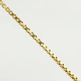 Cadena Veneciana 3.55gr / 17 3/4 in / 1.6mm Oro Amarillo +3 18K