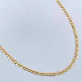 Cadena Cubana 1.85gr / 17 3/4 in / 2.04mm Oro Amarillo +1 18K $