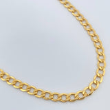 Cadena Cubana 13.65gr / 23 1/2 in / 5.09mm Oro Amarillo +1 18K $