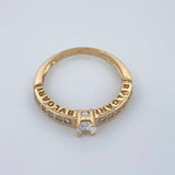 Anillo BV 2.8gr / T7 1/4 / Oro Amarillo 18K %
