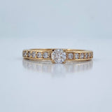 Anillo BV 2.8gr / T7 1/4 / Oro Amarillo 18K %