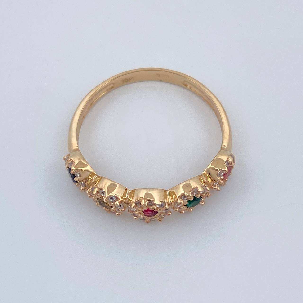 Anillo Churumbela Tupido 2.2gr / T6 / Oro Amarillo 18K %