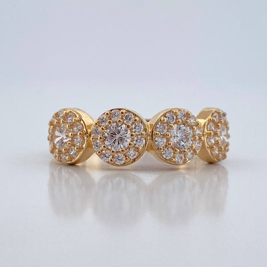 Anillo Churumbela Tupido 3.3gr / T7 / Oro Amarillo 18K %