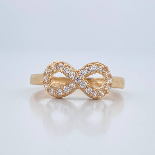 Anillo Infinito 2gr / T5 1/2 / Oro Amarillo 18K %