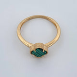 Anillo Trebol 2gr / T6 1/2 / Oro Amarillo Nac.Esp. 18K %